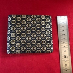 布製2つ折財布　　さいふ　　新品未使用　の画像