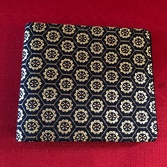 布製2つ折財布　　さいふ　　新品未使用　の画像