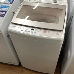 「安心の6ヶ月保証付！！【AQUA 全自動洗濯機】取りに来れる方...