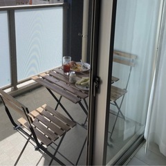 【決まりました】IKEA TARNOテーブルセット