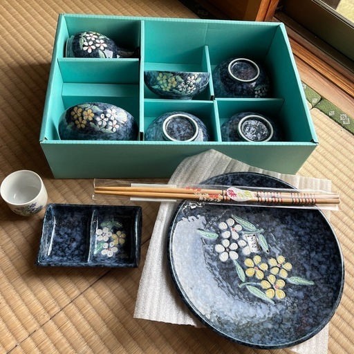 和食器美濃焼天ぷら皿セット (ウェイク) 鬼無の食器《和皿》の