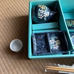 和食器　美濃焼　天ぷら皿セットの画像