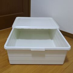 ★値下げ【IKEA】SOCKERBIT ソッケルビート【ふた付き収納】の画像