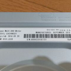 DVD Writer 2016製 ジャンクの画像