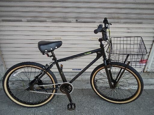 格安SALEスタート！ REUNION[レユニオン]INSTINCT 24吋 BMX風クルーザー 自転車本体