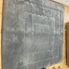 ラグ　ブルーグレー