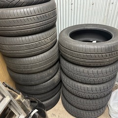 廃タイヤ　車　バイク