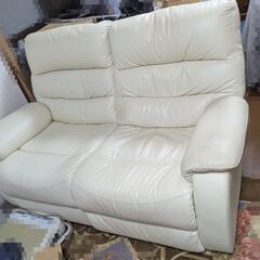 ソファー　電動リクラニング　二人掛け