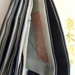 ブルーグレイ畳肩衣の画像