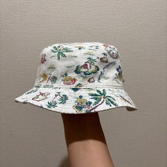 子ども　帽子　バケハ　日除　リバーシブル　おしゃれ　可愛いの画像