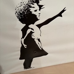 Banksy　バンクシー　絵　絵画　アート　　の画像