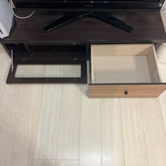 ニトリ　テレビボード　幅横幅120cmの画像