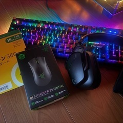 ゲーミングパソコン　RTX3080 キーボード　マウス　ヘッドセット の画像