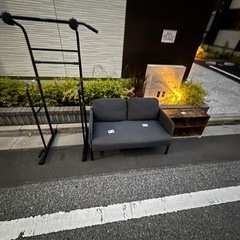 懸垂機、ソファー、棚