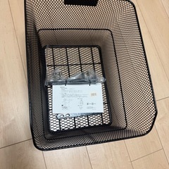 自転車　後ろカゴの画像