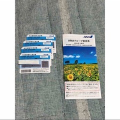 ANA 株主優待 グループ優待券4枚&冊子