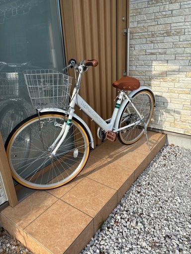 【引き取り限定】新品　自転車　24インチ　ルピナス(カゴ交換済み) 引き取り限定】新品 自転車 24インチ ルピナス(カゴ交換済み