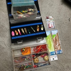 釣り道具　スプーン各種　タイラバ　ジグなど