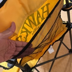 ソフトバンクホークス　折りたたみ式アウトドアチェアの画像