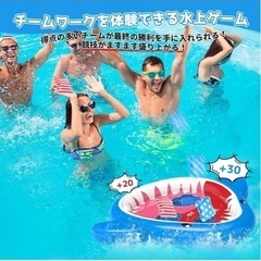 プールトイ サメ 浮き輪 の画像