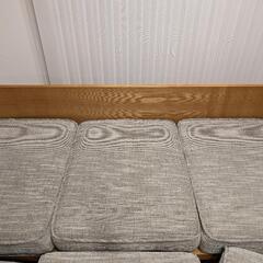 unico（ウニコ）ALBERO(アルベロ) カバーリングソファ 3P＋オットマンの画像