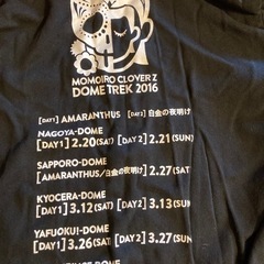 SMOOCH ももいろクローバーZ ジップパーカー M 2016 ドームツアーの画像