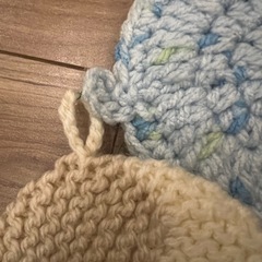 ハンドメイド　タワシ　2個の画像