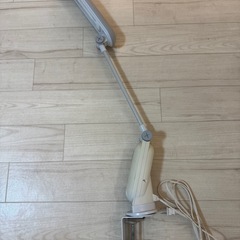 卓上ライト　固定金具付き　ホワイト
