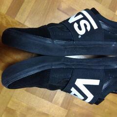 　VANS　スニーカー　スリッポン　デカロゴ　28.0CMの画像
