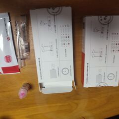 ABO式血液型検査キット2箱、3分以内に結果が出る、A、O、B、AB型血液型検査の画像