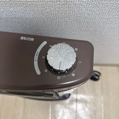 山善　電気ストーブ　加湿機能付きの画像