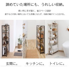 棚 ラック
 ブラック/アッシュブラウン　