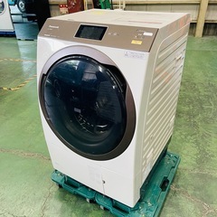 最安値💎2019年購入Panasonic11㌔ドラム式洗濯機　自...