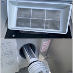 最安値💎2019年購入Panasonic11㌔ドラム式洗濯機　自動洗剤最上位モデル　配達無料！の画像
