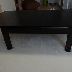 値下中‼️※IKEA 伸長テーブル　BJURSTA 座卓コタツに...
