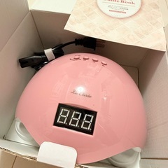 ネイルライト　レジン　ライト　ハンドメイド　ジェルネイルの画像