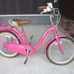 子供用　自転車　18インチ　補助輪なし