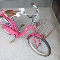 子供用　自転車　18インチ　補助輪なしの画像