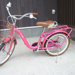 子供用　自転車　18インチ　補助輪なしの画像