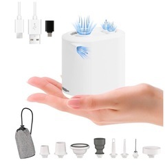 電動エアポンプ 多機能 新品未使用 1360Amh 400LM 空気入れ 空気抜き LEDの画像