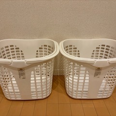 ランドリーバスケット Lサイズ×2
