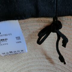 中古 麦わら帽子の画像