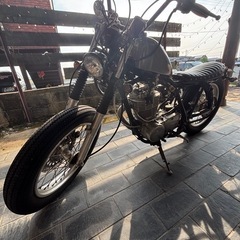 SR400カスタム車検I年残りの画像