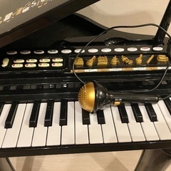 マイク付き　ミニグランドピアノ　子供　玩具　ミュージックスター グランドピアノの画像
