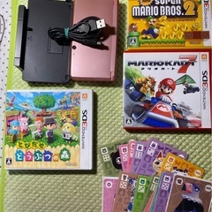 美品　ニンテンドー3DS本体　カセット