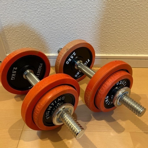⑤ダンベル10kg×2