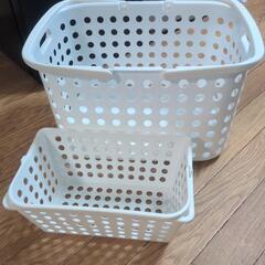 譲渡者決定‼️お値下げします‼️【🌷ニトリ・ホワイトランドリー入...