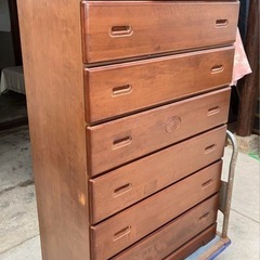 大容量 7段 箪笥 タンスの画像