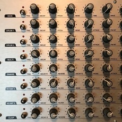 アナログドラムシンセサイザー VERMONA DRM1 mk3 スタジオ使用のみ の画像