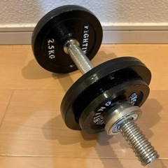 ③ダンベル10kg1個